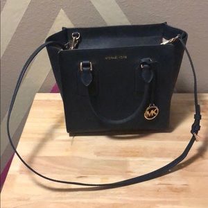 Michale Kors navy shoulder bag.